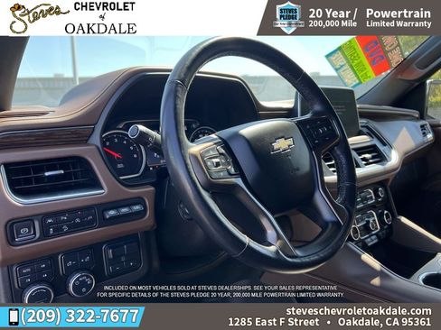 Certified 2021 Chevrolet Tahoe High Country AWD/4WD image 14