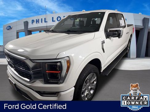 Certified 2022 Ford F150 Platinum w/ FX4 Off-Road Package AWD/4WD image 1