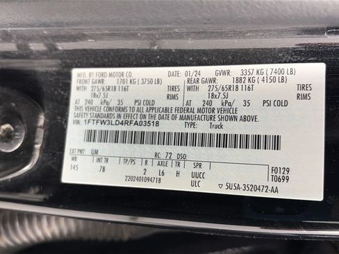 Certified 2024 Ford F150 XLT w/ Mobile Office Package AWD/4WD image 9