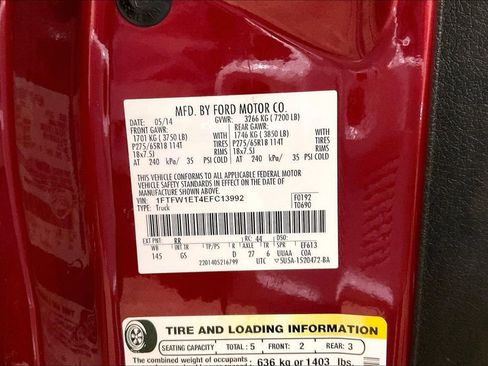 Used 2014 Ford F150 XLT w/ Equipment Group 302A Luxury image 33