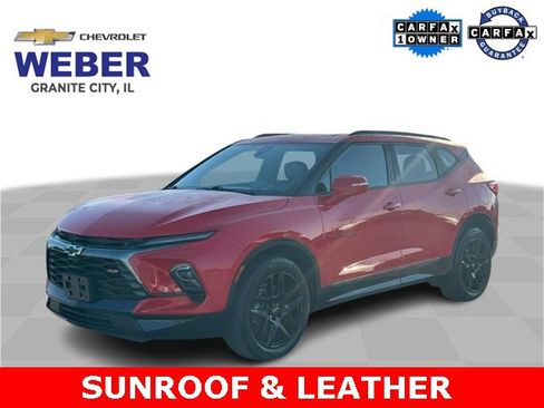 Certified 2023 Chevrolet Blazer RS w/ Driver Confidence II Package image 1