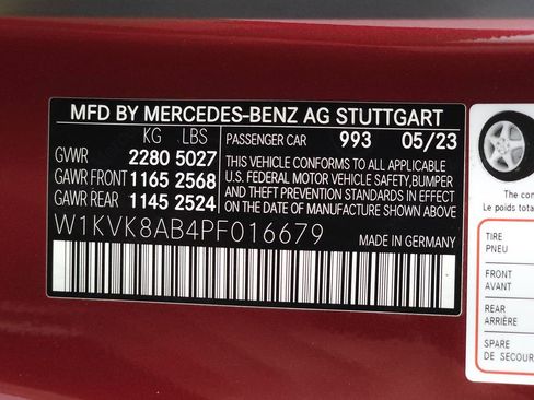 Used 2023 Mercedes-Benz SL 55 AMG 4MATIC w/ Driver Assistance Package image 42