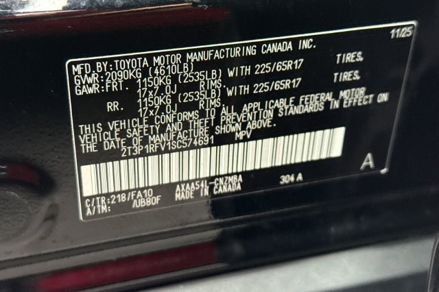 Certified 2025 Toyota RAV4 XLE w/ Convenience Package AWD/4WD image 34