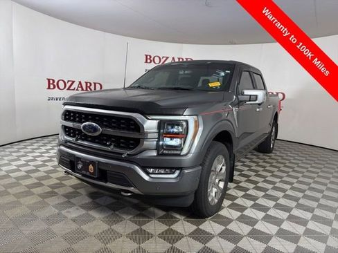 Certified 2023 Ford F150 Platinum w/ Equipment Group 701A High AWD/4WD image 3