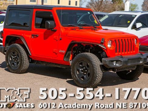 Used 2020 Jeep Wrangler Sport image 1