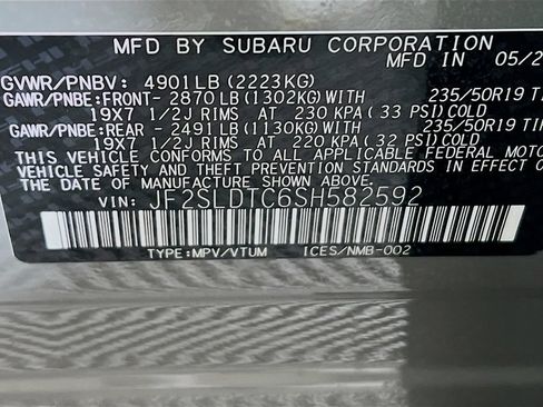 Certified 2025 Subaru Forester Touring w/ Popular Package - Touring AWD/4WD image 23