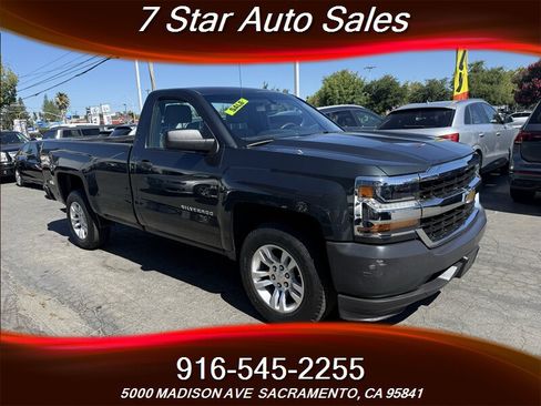 Used 2017 Chevrolet Silverado 1500 W/T RWD image 1