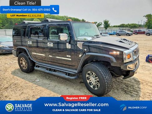 Used 2003 HUMMER H2 w/ Preferred Equipment Group AWD/4WD image 5