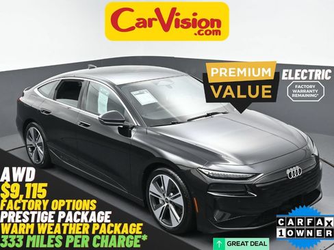 Used 2025 Audi A6 e-tron Prestige w/ Black Warm Weather Package AWD/4WD image 1