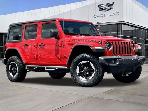 Used 2020 Jeep Wrangler Unlimited Rubicon w/ LED Lighting Group AWD/4WD image 2