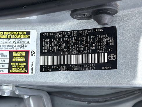 Used 2023 Toyota Camry SE FWD image 40