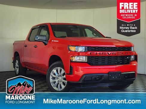 Used 2019 Chevrolet Silverado 1500 Custom w/ Custom Convenience Package AWD/4WD image 1