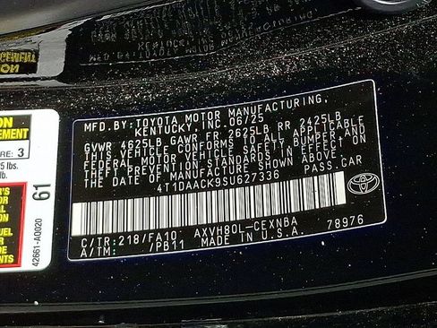 Used 2025 Toyota Camry LE w/ Convenience Package FWD image 26