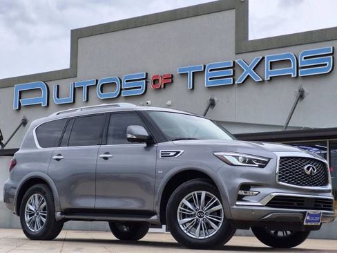 Used 2019 INFINITI QX80 Luxe w/ Cargo Package RWD image 1