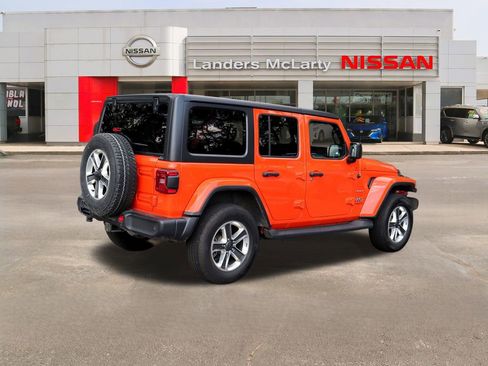 Used 2020 Jeep Wrangler Unlimited Sahara w/ LED Lighting Group image 3