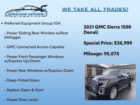 Used 2021 GMC Sierra 1500 Denali w/ Denali Premium Package image 2