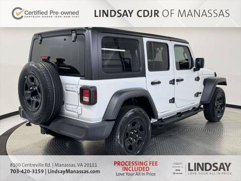Certified 2024 Jeep Wrangler Unlimited Sport AWD/4WD image 10
