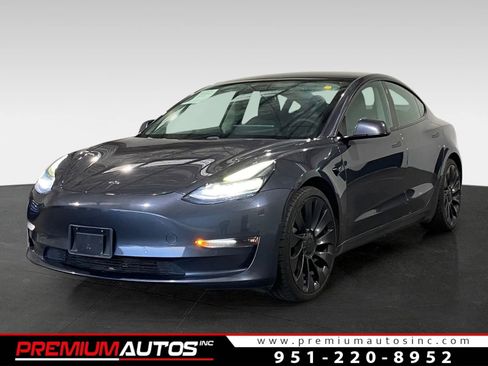 Used 2021 Tesla Model 3 Performance image 1