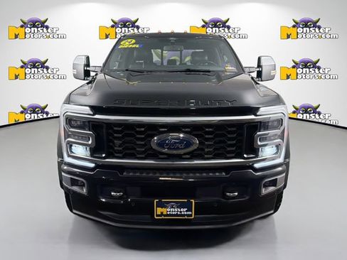 Used 2024 Ford F450 Platinum w/ Camper Package AWD/4WD image 2