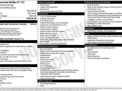 Used 2018 Chevrolet Malibu LT image 6