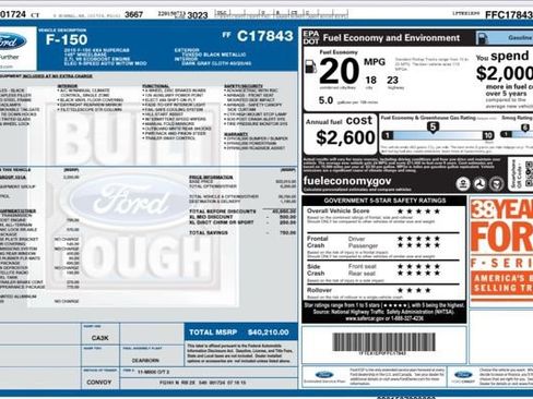 Used 2015 Ford F150 XL w/ Equipment Group 101A Mid image 22