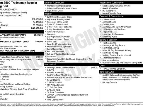 Used 2020 RAM 2500 Tradesman w/ Chrome Appearance Group image 15