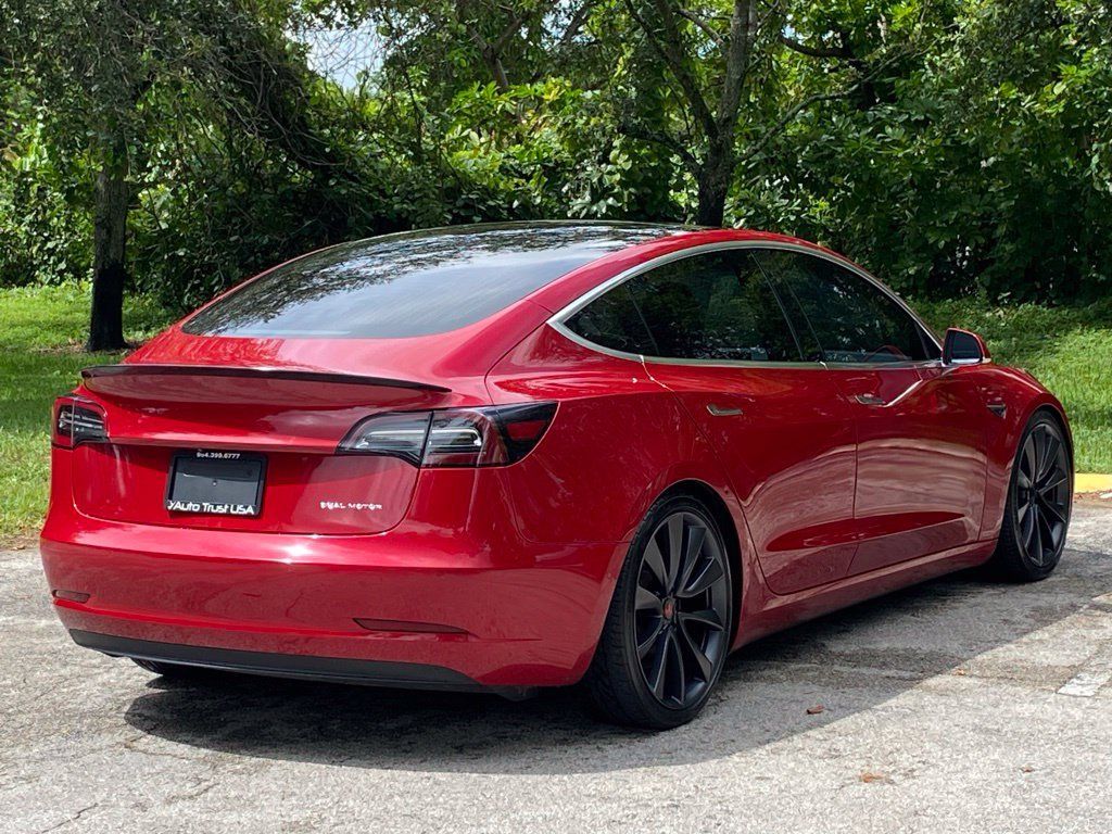 Used 2019 Tesla Model 3 Performance AWD/4WD image 9