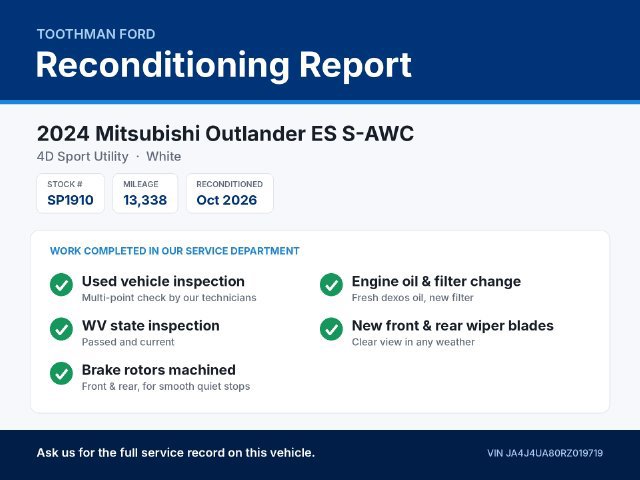 Used 2024 Mitsubishi Outlander ES AWD/4WD image 6