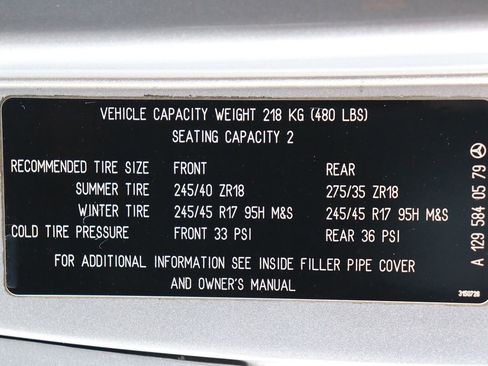 Used 2002 Mercedes-Benz SL 500 image 93