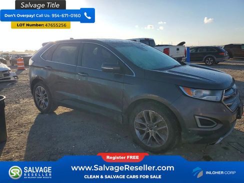 Used 2015 Ford Edge Titanium w/ Equipment Group 302A image 5