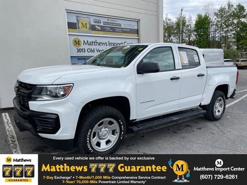 Used 2022 Chevrolet Colorado W/T w/ WT Convenience Package RWD image 1