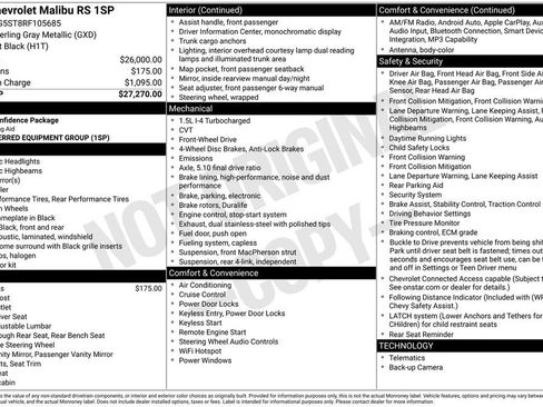 Used 2024 Chevrolet Malibu RS FWD image 28