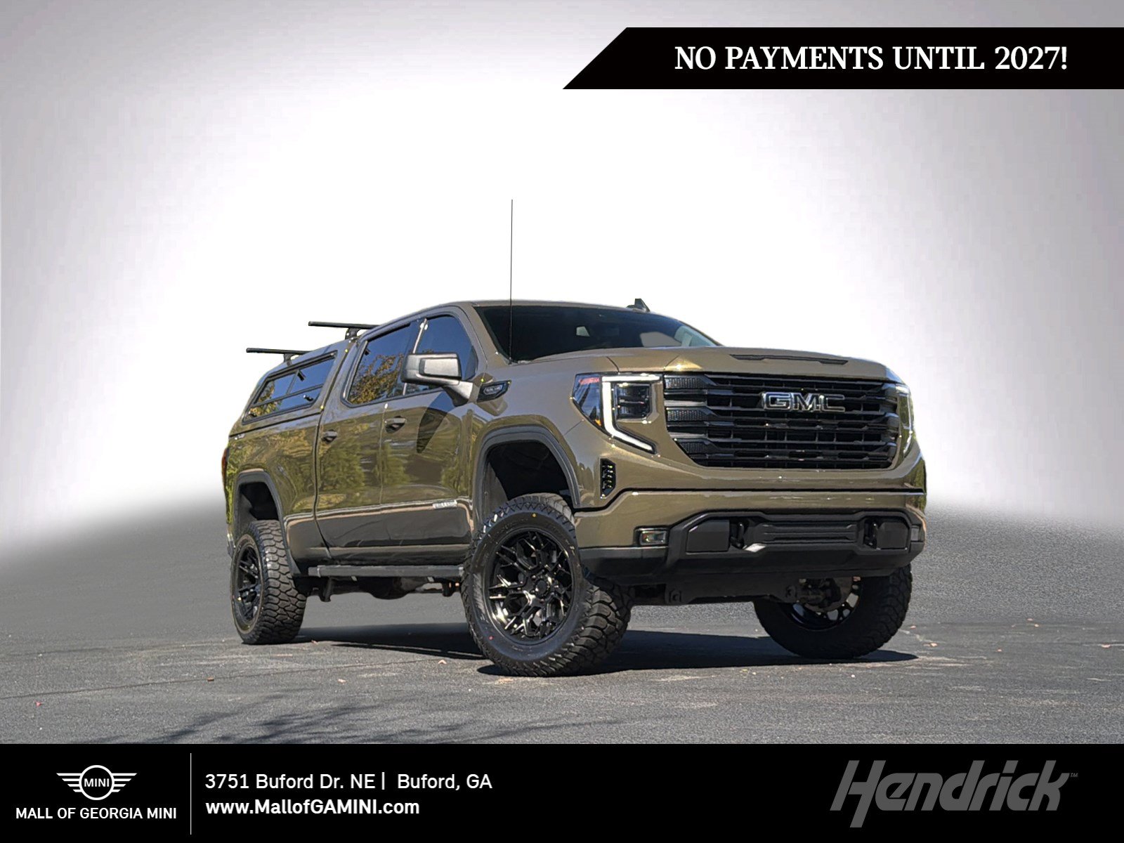 Used 2024 GMC Sierra 1500 Elevation w/ LPO, Elevation Black Package AWD/4WD image 1