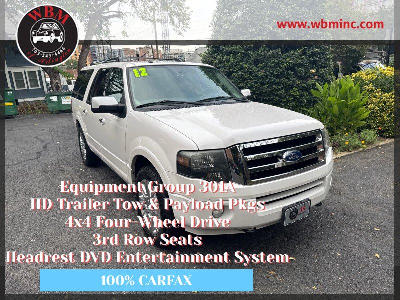 Used 2012 Ford Expedition EL Limited AWD/4WD image 1