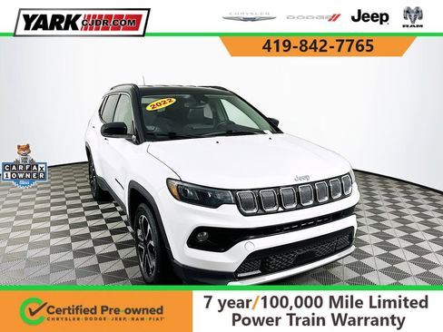Certified 2022 Jeep Compass Limited image 1