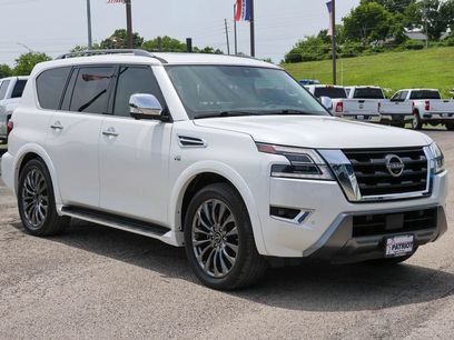 Used 2021 Nissan Armada Platinum w/ Captain's Chairs Package