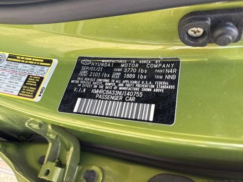 Certified 2022 Hyundai Venue SEL w/ Cargo Package image 27