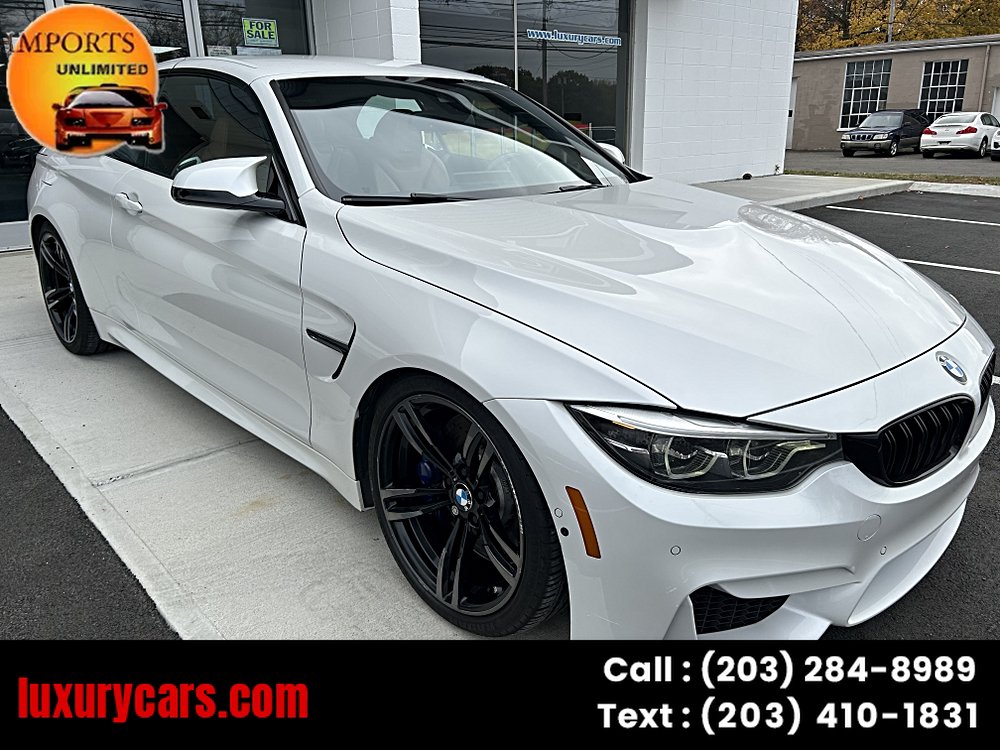 Used 2020 BMW M4 Convertible w/ Competition Package RWD image 1