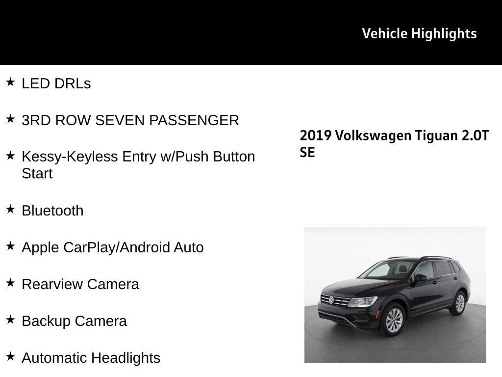 Used 2019 Volkswagen Tiguan S AWD/4WD image 14