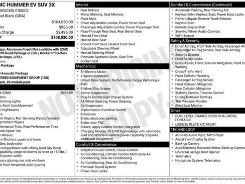 New 2025 GMC Hummer EV 3X AWD/4WD image 3