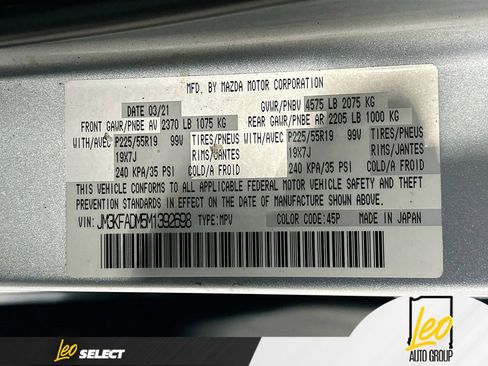 Used 2021 MAZDA CX-5 Grand Touring w/ GT Premium Package FWD image 33