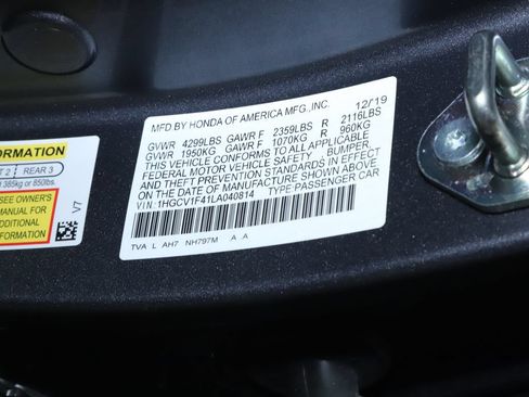 Used 2020 Honda Accord EX image 21