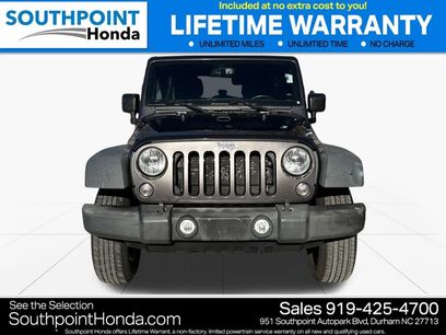 Used 2017 Jeep Wrangler Unlimited Sport w/ Quick Order Package 24S