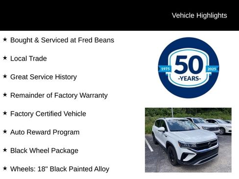 Certified 2023 Volkswagen Taos SE w/ Black Wheel Package FWD image 5