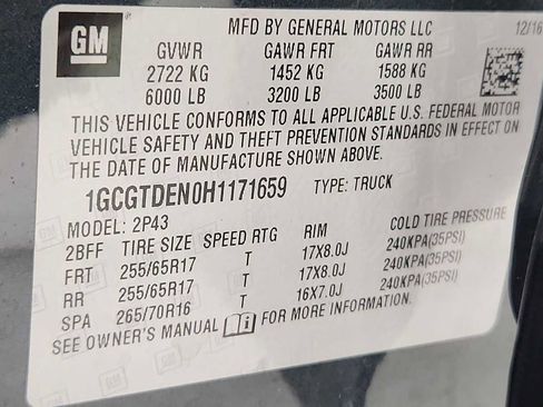 Used 2017 Chevrolet Colorado Z71 image 11