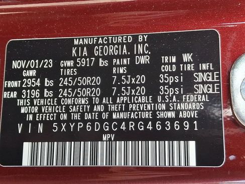 Used 2024 Kia Telluride S w/ S Sunroof Package AWD/4WD image 27
