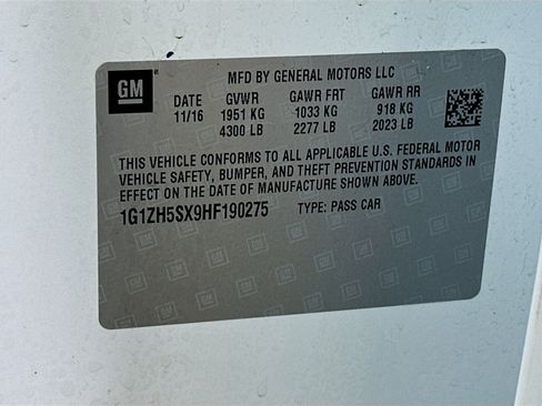 Used 2017 Chevrolet Malibu Premier w/ Premier Sun and Wheel Package image 32