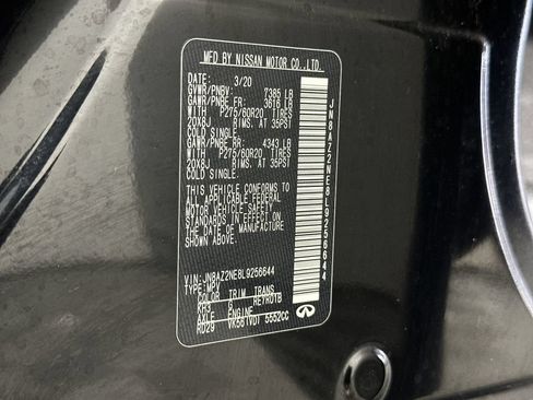 Used 2020 INFINITI QX80 Luxe w/ Proassist Package AWD/4WD image 36