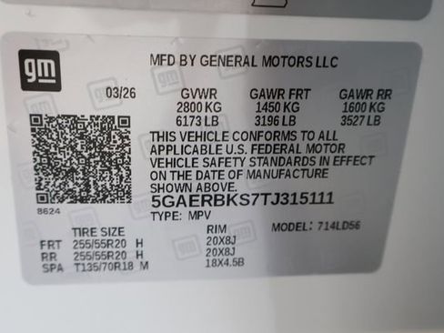 New 2026 Buick Enclave Sport Touring w/ Power Package FWD image 29