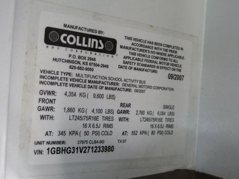 Used 2007 Chevrolet Express 3500 w/ School Bus Package image 43